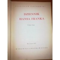 Dziennik Hansa Franka - Stanisław Piotrowski