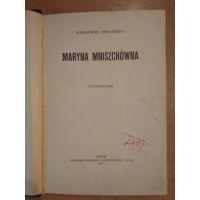 Maryna Mniszchówna - Aleksander Hirschberg 1927 r.