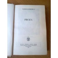 Proza - Tadeusz Różewicz