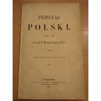 Przegląd Polski rok VII 1872 r.