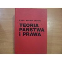 Teoria państwa i prawa - W.Lang,J.Wróblewski,S.Zawadzki