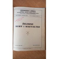 Żeliwne rury i kształtki - Odlewnia rur i żelaza Węgierska Górka - KATALOG - 1928 r. /m.